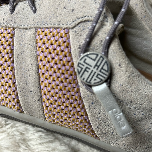 PLAE Butler Sneakers Sandstorm 9.5 Women's No-tie Unisex 8 Men's Gray Purple - Picture 8 of 11